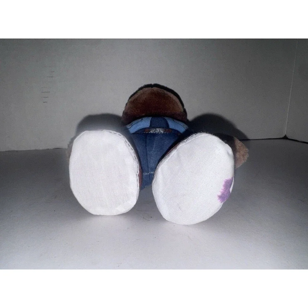Side Eye Monkey Plush Police Officer Stuffed Animal 10” Funny Cartoon Toy Meme